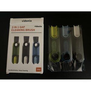 New 3 in 1 Cup Lid Gap Cleaning Brush Set, Multifunctional Insulation Cleaner